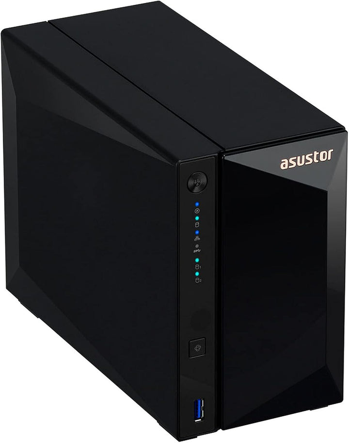 Asustor AS3302T 2GB NAS 8TB (2X 4TB) IronWolf