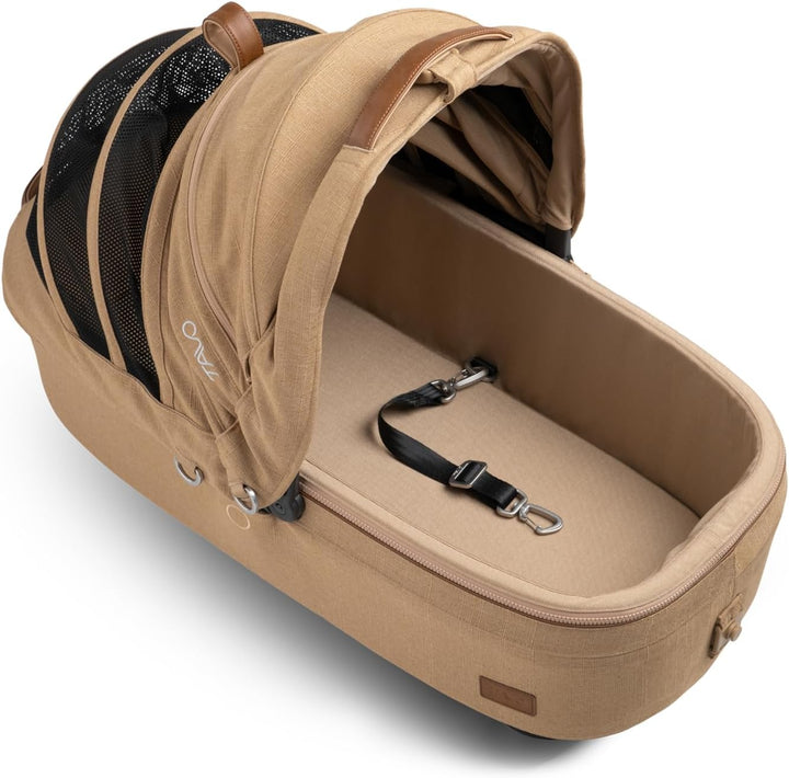 Tavo Maeve Medium Flex‑Griff Haustier‑Autositz mit ISOFIX‑Bodenplatte, 2 Matratzenauflagen, Geeignet