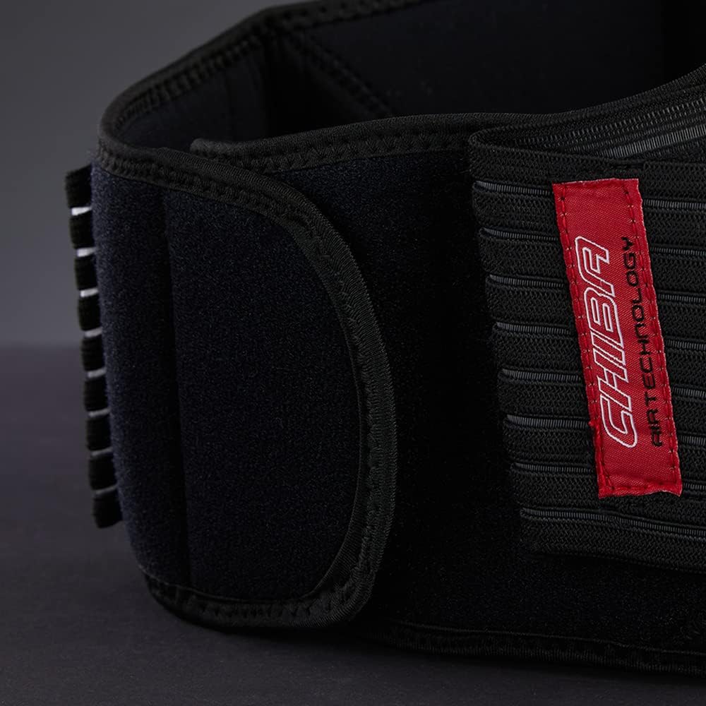 Chiba Erwachsene Gürtel Air S Schwarz, S Schwarz