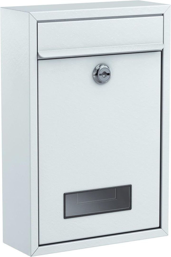 Briefkasten, schwarz - 320 x 215 x 88 mm, Schwarz