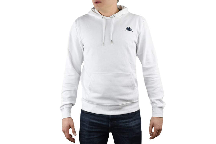 Kappa Herren Sweatshirt S Bright White, S Bright White