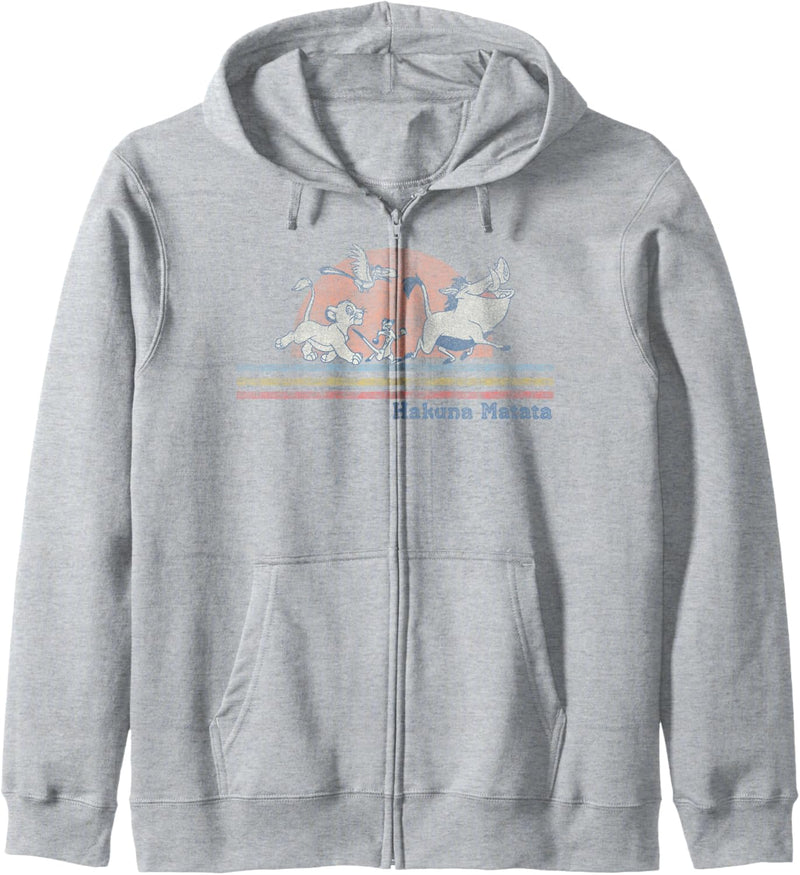 Disney The Lion King Hakuna Matata Retro Kapuzenjacke