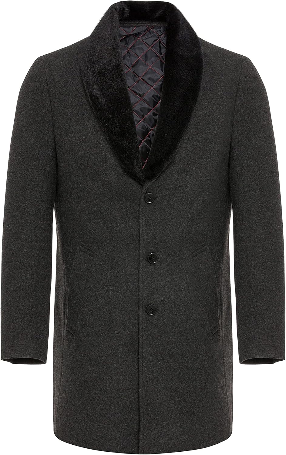 Red Bridge Herren Jacke Trenchcoat Mantel M Anthrazit, M Anthrazit