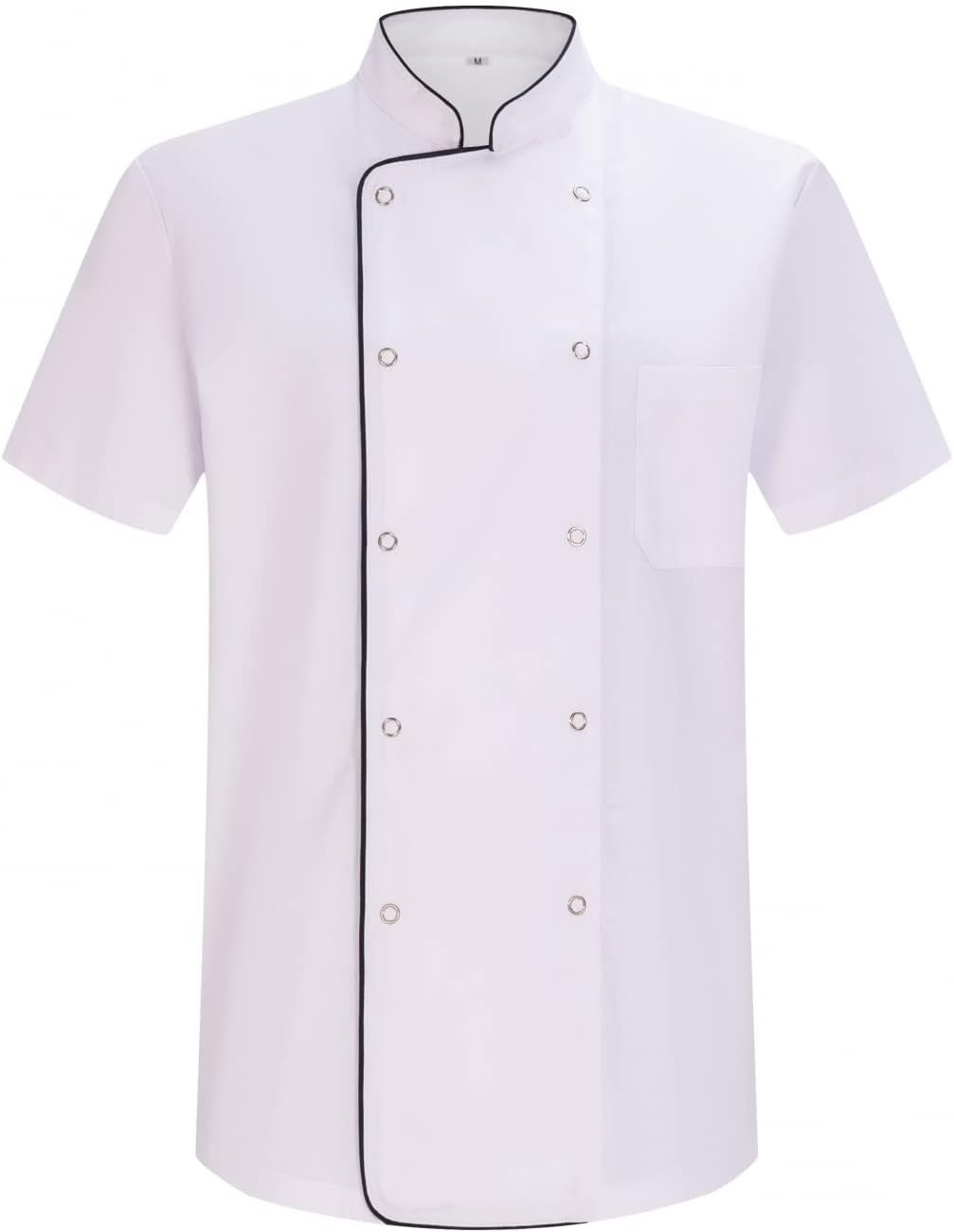 MISEMIYA - Pack 2 Einheiten -KOCHJACKEN Herr MIT REFORMIERTER KNOPF - Ref.8421B 3XL Kochjacken 6821b