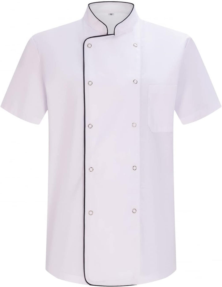 MISEMIYA - Pack 2 Einheiten -KOCHJACKEN Herr MIT REFORMIERTER KNOPF - Ref.8421B 3XL Kochjacken 6821b