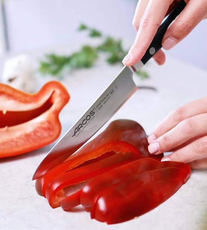 Arcos Opera - Kochmesser - NITRUM geschmiedetem Edelstahl 140 mm - HandGriff Polyoxymethylen (POM) F