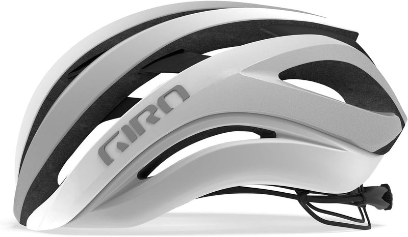 Giro Aether MIPS Strassenhelm Small/51-55 cm matte white/silver, Small/51-55 cm matte white/silver