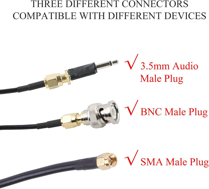 YouLoop 250 mW 10 kHz bis 30 MHz magnetische Antenne, Portable Passive Ringantenne, SMA/BNC/3.5MM Au