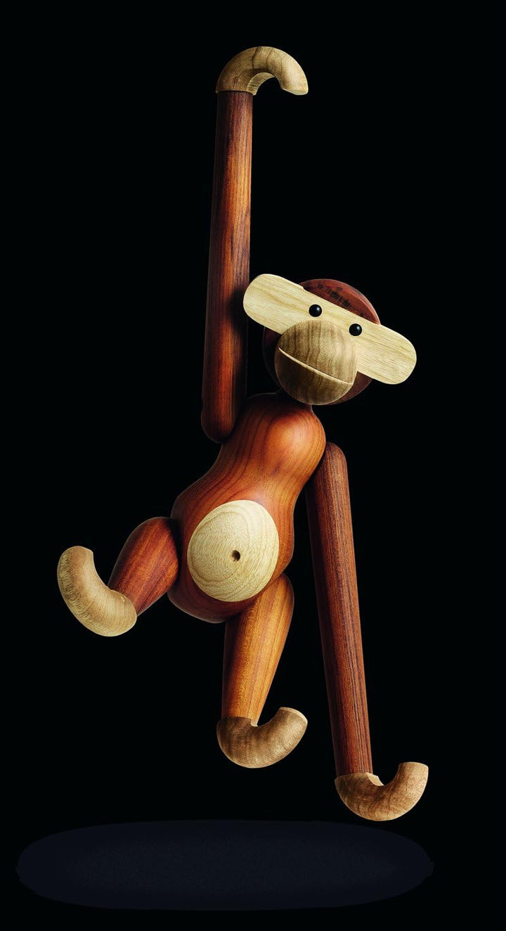 Kay Bojesen - AFFE - Teak-/Limbaholz - Höhe 20 cm - Teak-/Limbaholz - Design - Holztier - Weihnachte