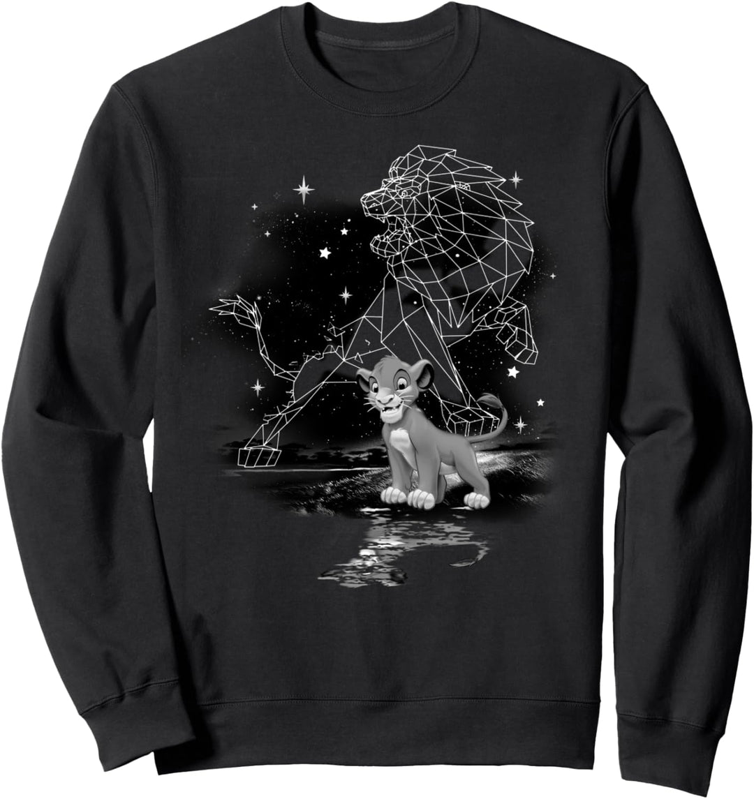 Disney The Lion King Simba Mufasa Stars Sweatshirt