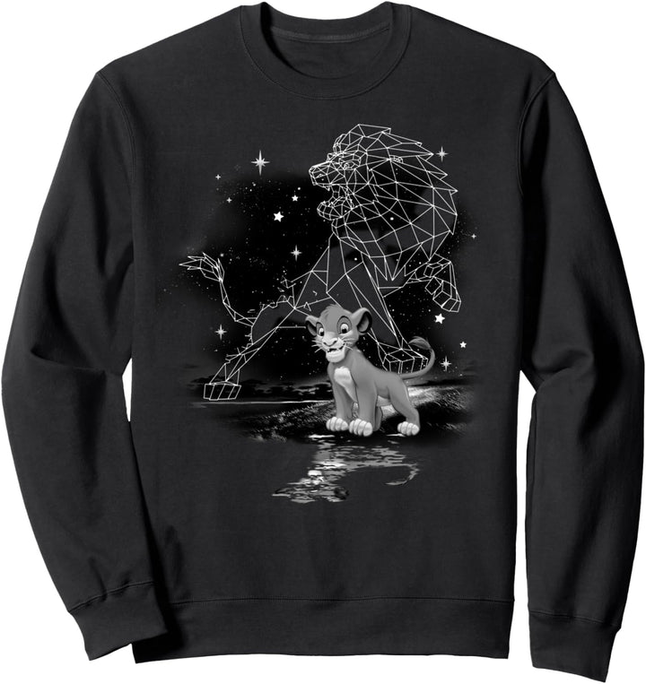 Disney The Lion King Simba Mufasa Stars Sweatshirt