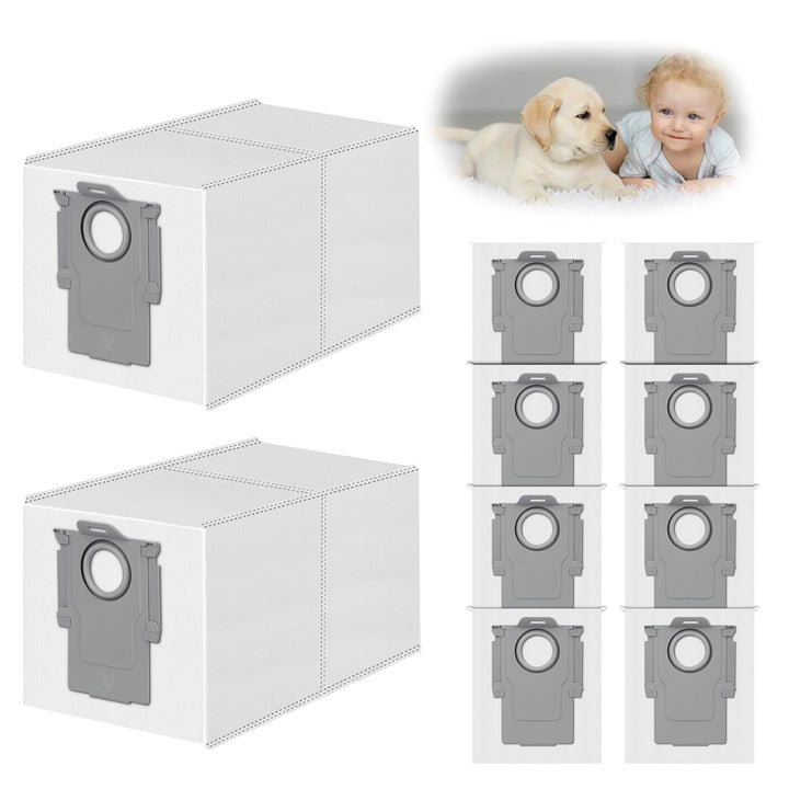 VIEWALL Staubbeutel für Roborock S8 MaxV Ultra, Qrevo S,Qrevo Pro,Qrevo Curv,Qrevo Master,Q Revo,Qre