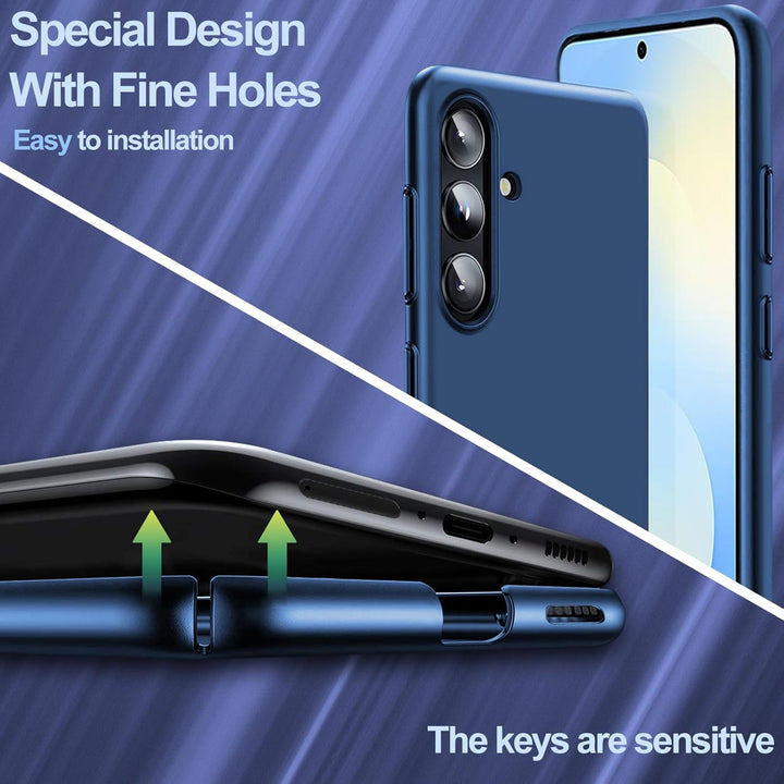 sqgylgl Ultra Dünn Hülle für Samsung Galaxy S25 FE 5G, Extrem Dünn Matte Finish S25 FE Handyhülle PC