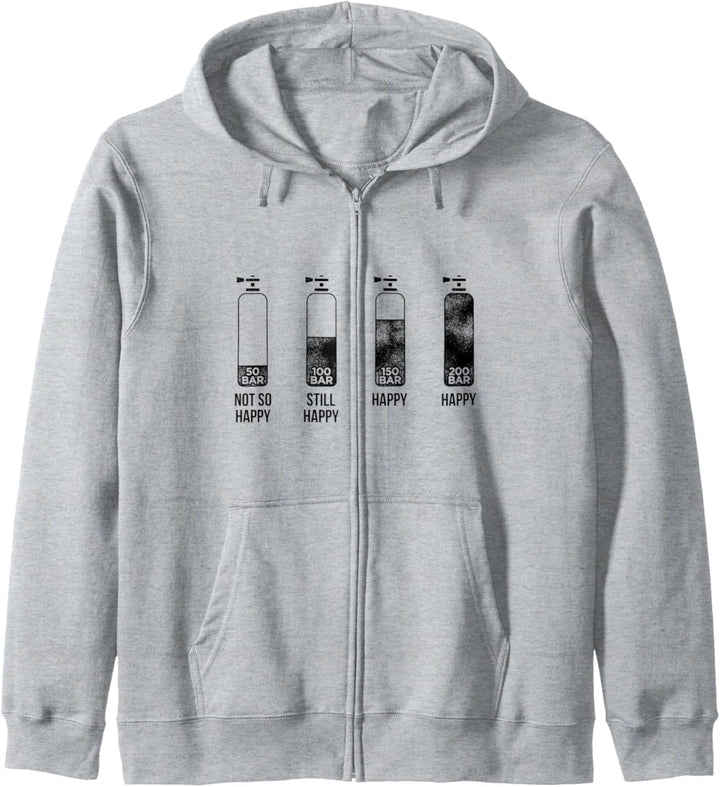 Taucher Tauchflasche Luftdruck Tauchen Unterwasser Schnorche Kapuzenjacke