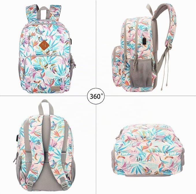 KEOFID Laptop Rucksack für Herren Damen, Grosser Schulrucksack für Jungen, Mädchen und Teenager, Ant