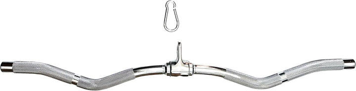 qibylift Latzugstange, Kraftstation Latzug Griff, LAT Pull Down Bar Krafttraining Griffe für Kabelzu