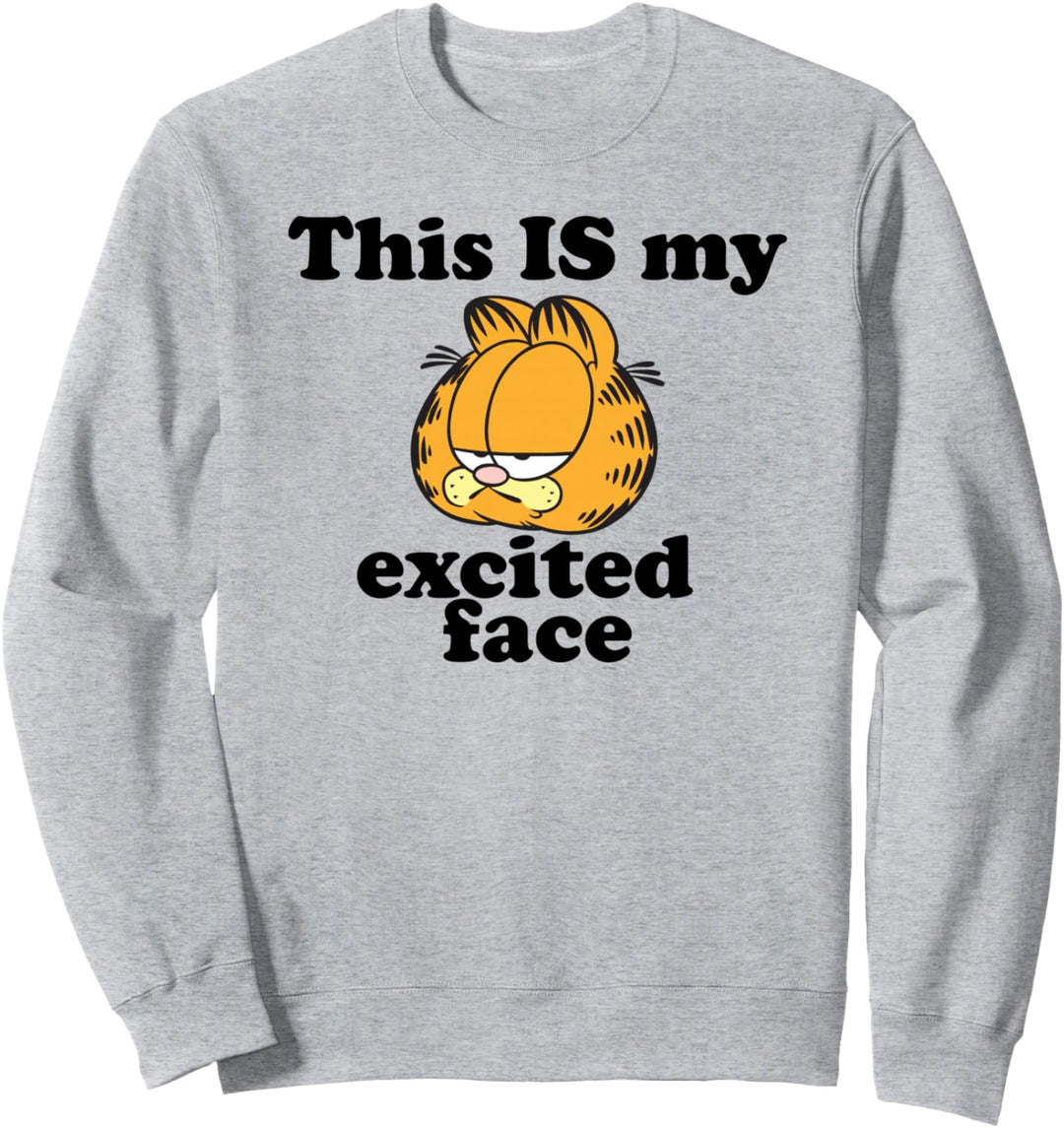 Garfield Das ist mein Aufgeregtes Gesicht Sweatshirt