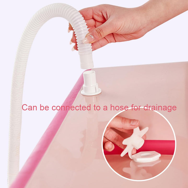 Badewanne für Erwachsene, faltbare Kinderbadewanne, faltbares Heisswasserbad, kaltes Tauchwanne, Ein