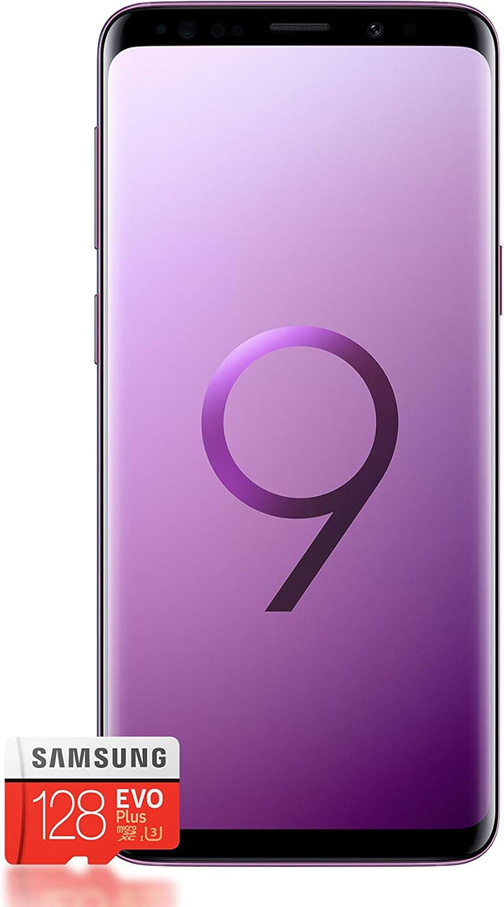 Samsung Galaxy S9 Smartphone Bundle (5,8 Zoll (14,7cm) 64GB interner Speicher, Dual SIM) + Samsung E
