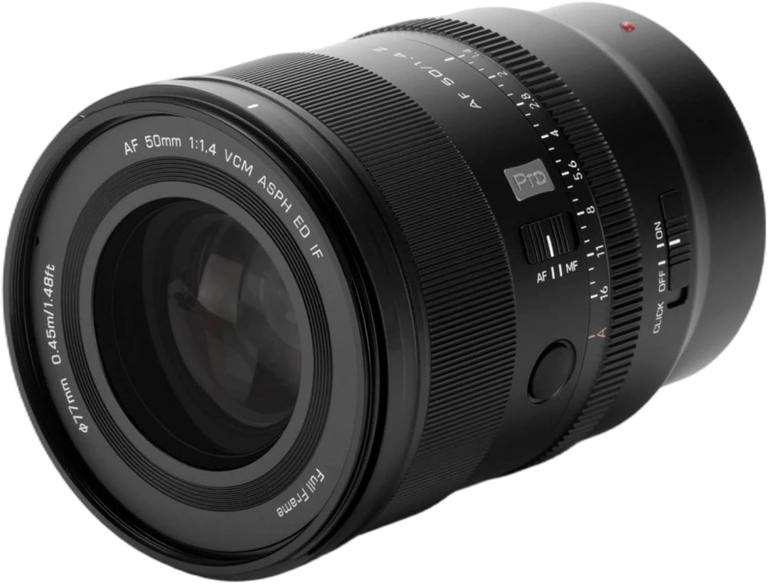 VILTROX 50mm F1.4 Pro Z, AF 50mm f1.4 Z Mount Objektiv für Nikon, Autofokus Objektiv mit grosser Ble