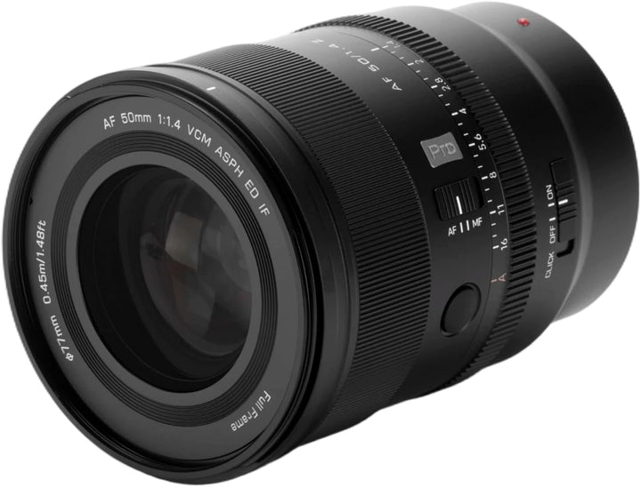 VILTROX 50mm F1.4 Pro Z, AF 50mm f1.4 Z Mount Objektiv für Nikon, Autofokus Objektiv mit grosser Ble