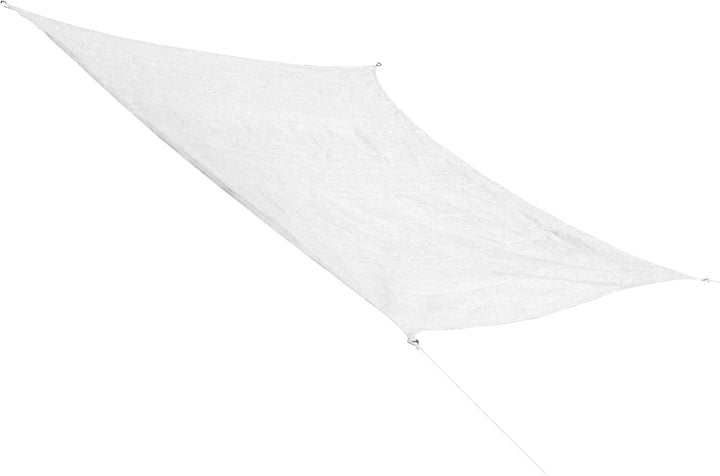 Corasol COR10SQ36-WH Premium Sonnensegel 3,6 x 3,6 m, quadratisch, weiss