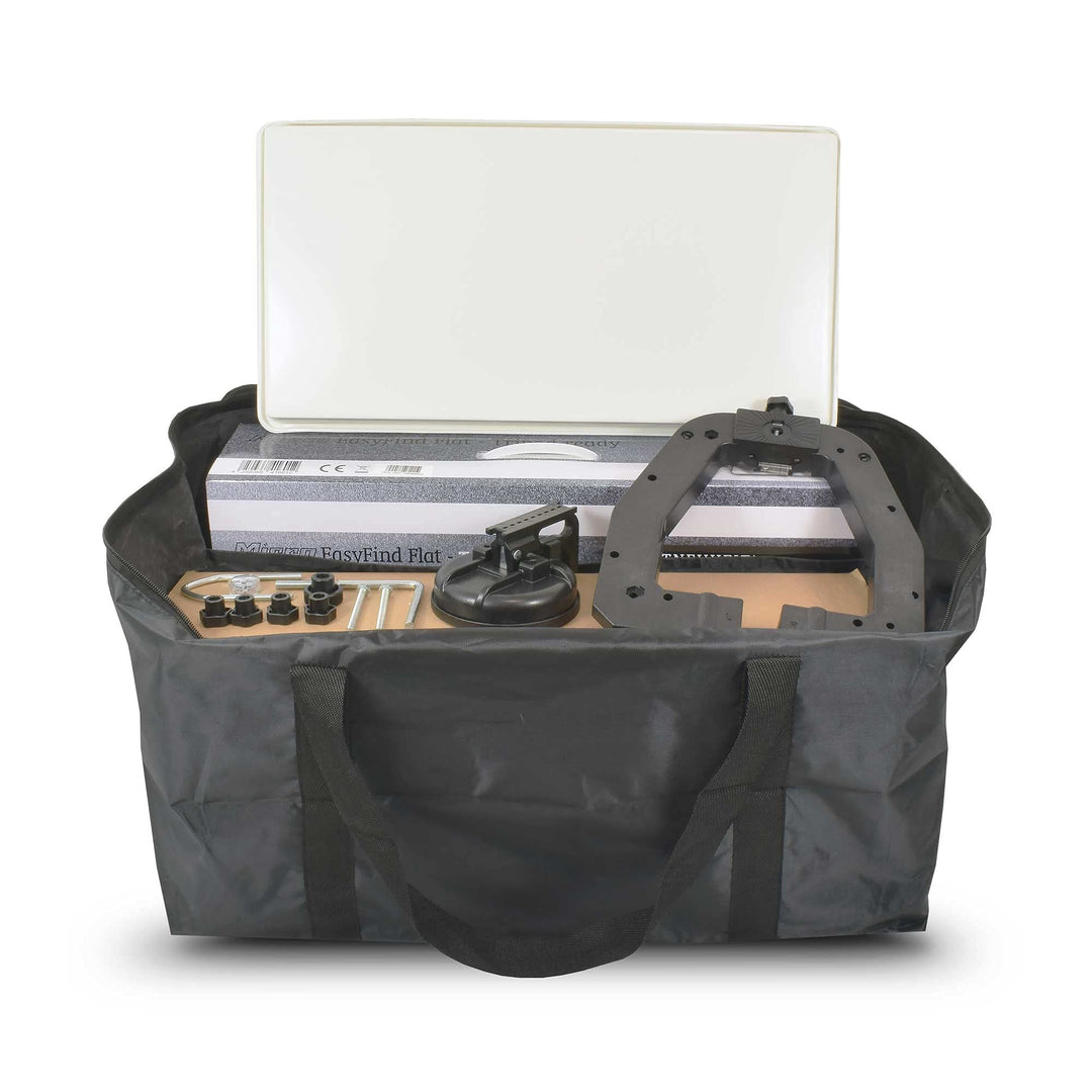 EasyFind Traveller Kit II (Camping-Zubehör, Camping Flachantenne, eingebautes Messgerät, EasyFind2 T