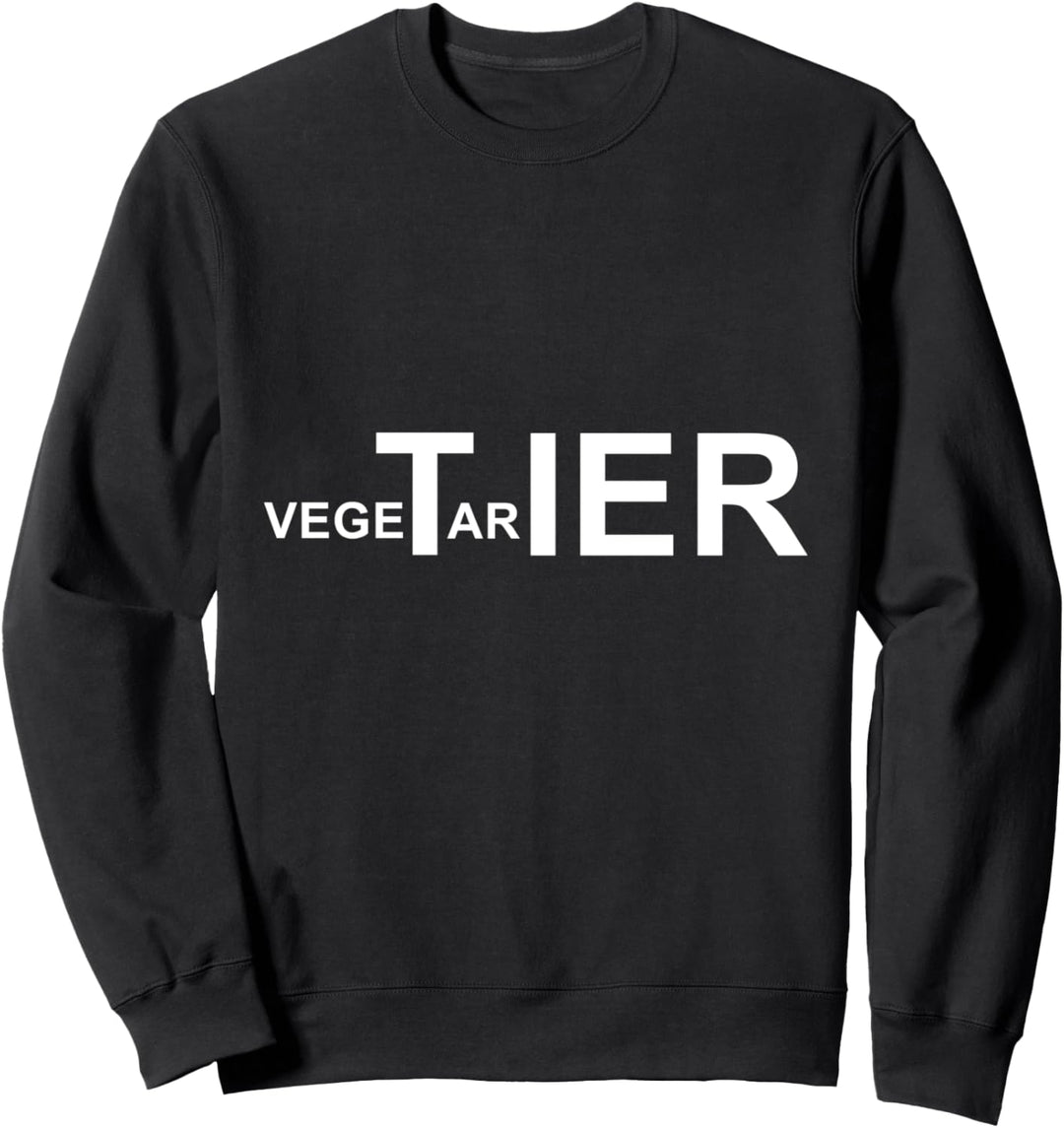 Vegetarier Tier Sweatshirt