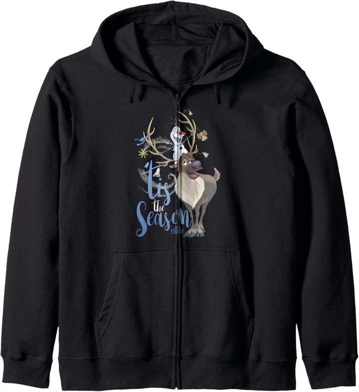 Disney Frozen Olaf Sven Tis The Season Weihnachten Kapuzenjacke