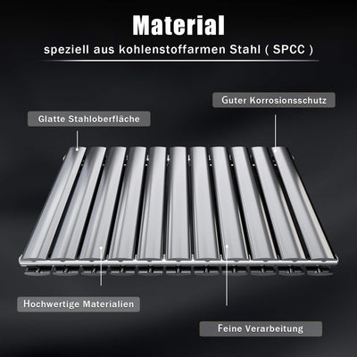 ELEGANT Design Heizkörper Horizontal mit Anthrazit Multiblock 630x616mm Doppellagig Anthrazit Badezi