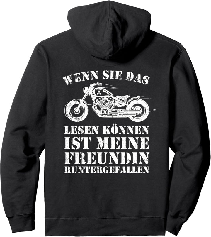 Wenn Sie das lesen können ist meine Freundin runtergefallen Pullover Hoodie