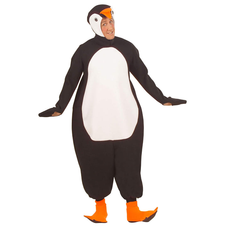 "PENGUIN" (jumpsuit, headpiece with mask, paws) - (M), M