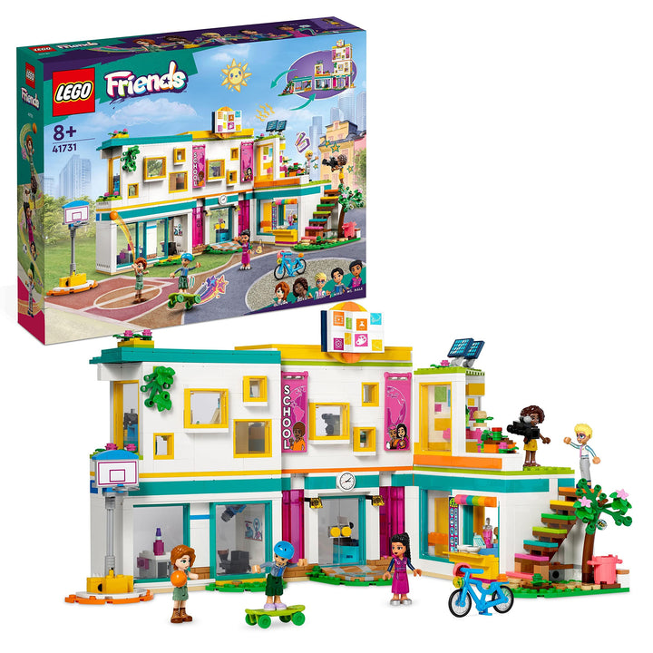LEGO 41731 Friends Internationale Schule, Modular Building Spielzeug zum Bauen für Mädchen und Junge