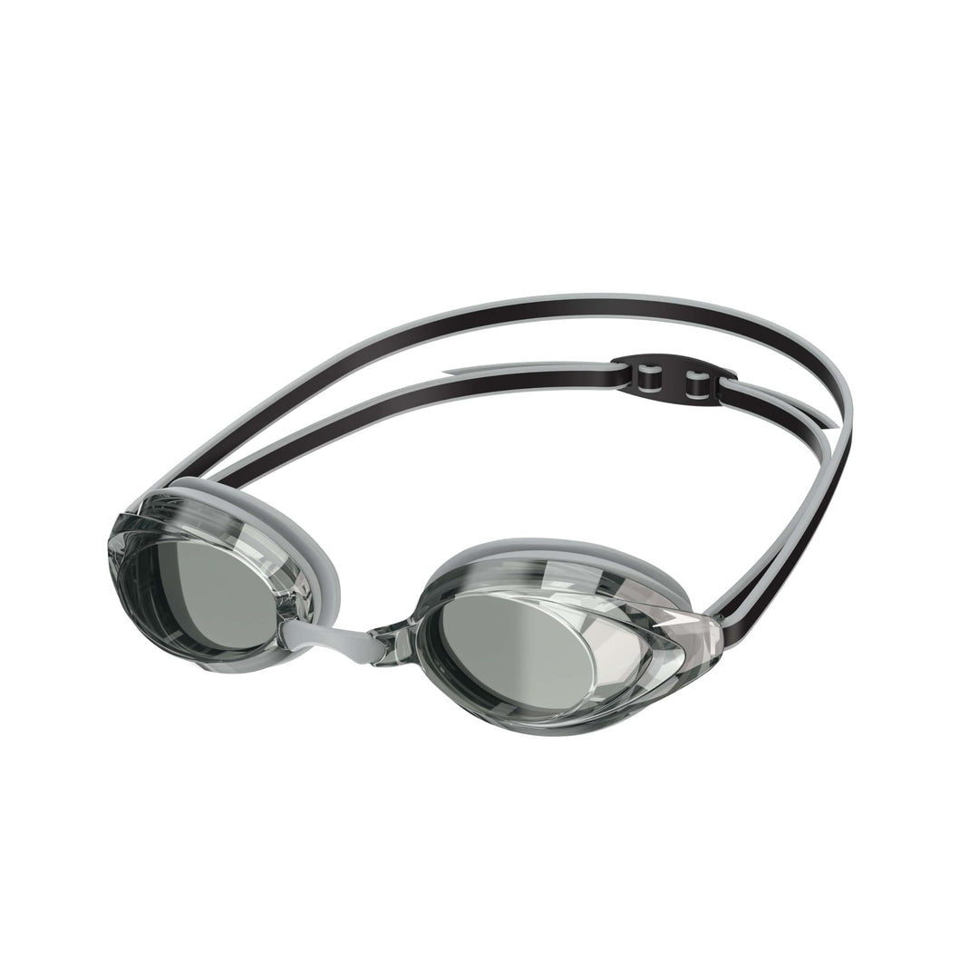 Speedo Vanquisher 2.0 Mirrored Swim-Swimming Racing Goggles-Silver Anti-Fog New