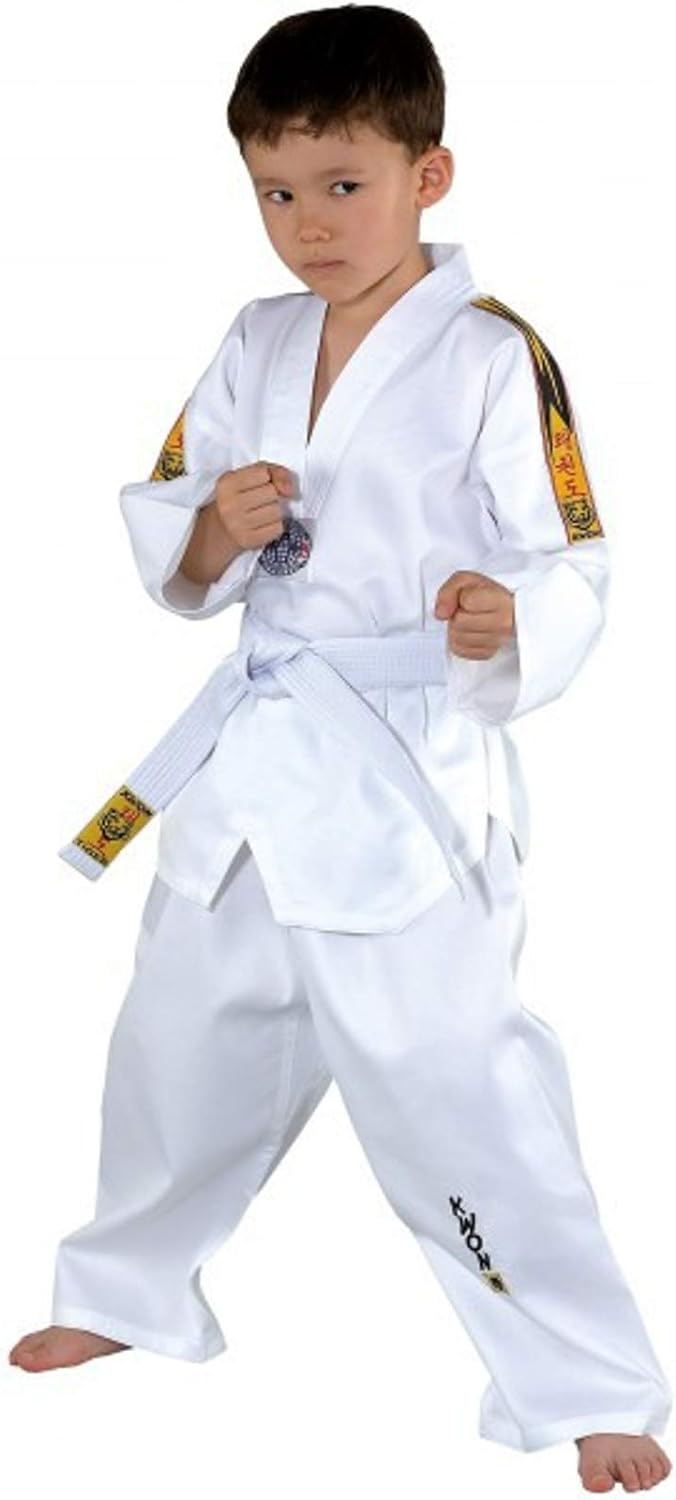 KWON® Taekwondo Anzug mit Gürtel 551005 Tiger TKD Kinder Kids Junior