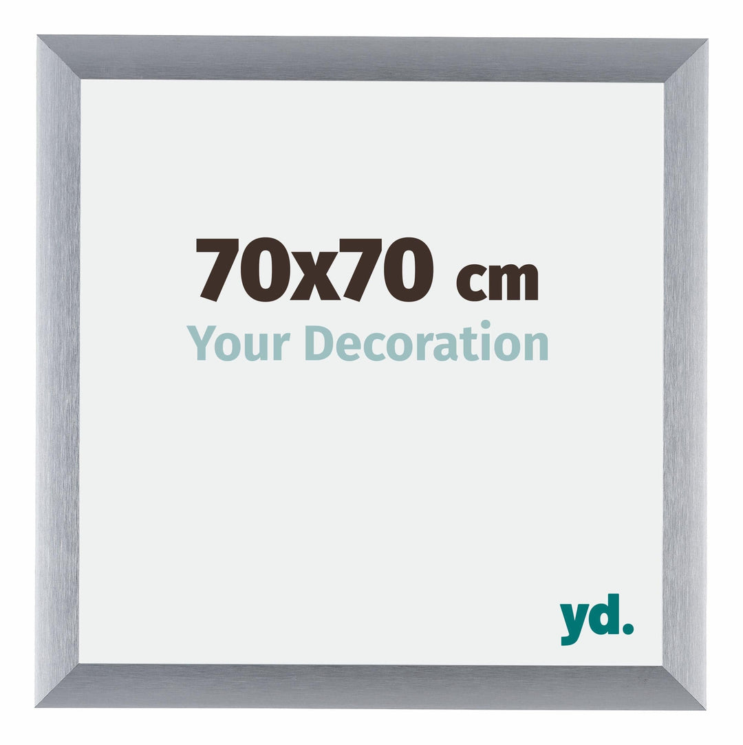 yd. Your Decoration - Bilderrahmen 70x70 cm - Bilderrahmen aus Aluminium mit Acrylglas - Antireflex