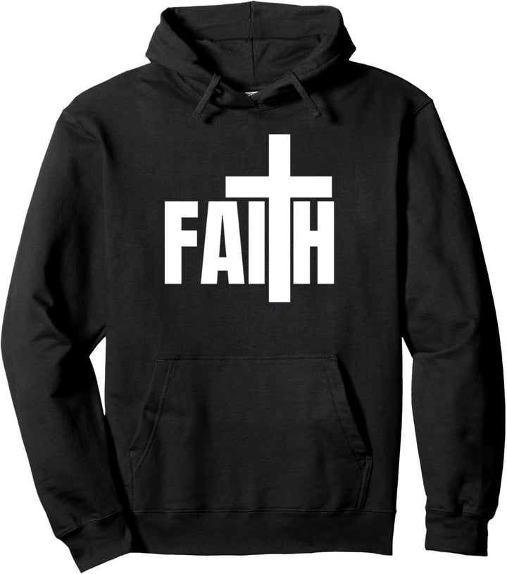 Christlicher Glaube & Kreuz - Ehrfürchtiger Glaube Pullover Hoodie