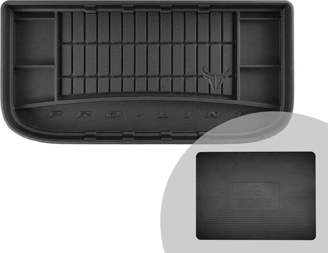 FROGUM ProLine 3D Gummimatte Exklusive Auto Kofferraummatte Kofferraumwanne für Opel Adam 2012-2019