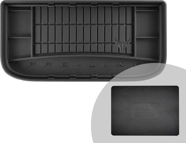 FROGUM ProLine 3D Gummimatte Exklusive Auto Kofferraummatte Kofferraumwanne für Opel Adam 2012-2019