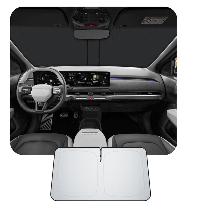 [Upgrade] CDEFG Kompatibel mit Kia EV3 2025 2026 Sonnenschutz Abdeckungen Frontscheibe Sonnenschirm