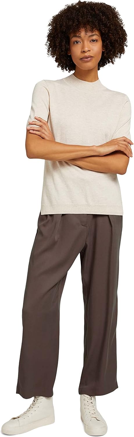 TOM TAILOR mine to five Damen 1029256 Hose, 28310-Rusty Brown, 44W / 28L 44W / 28L 28310 - Rusty Bro