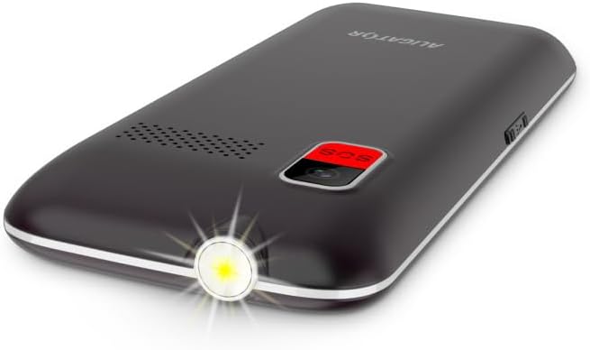 ALIGATOR AZA930B Senioren-Grosstasten 4G/LTE Handy mit SOS-Knopf und SOS Locator. Anwendung „Rettung