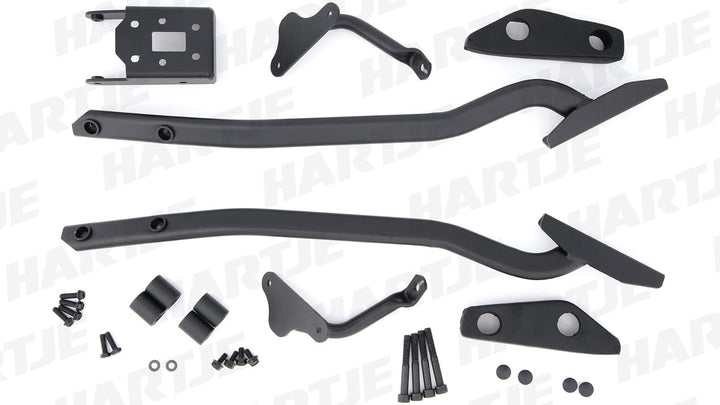 Kappa KZ4100 Topcasetraeger, Schwarz, Grösse Standard