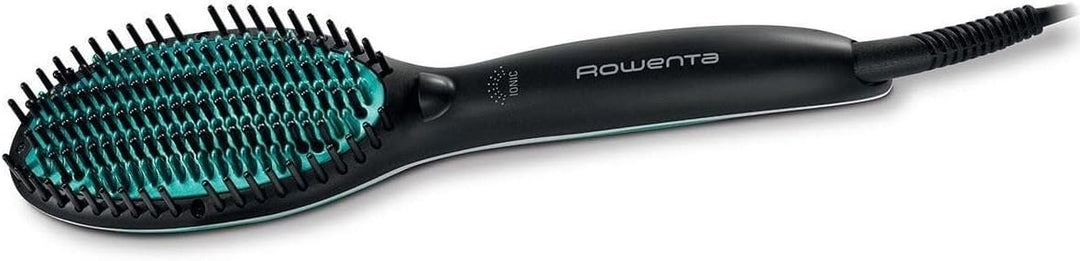 Rowenta Powerstraight Glättbürste, CF5820, Alle Haartypen, Glätten Mit Dreifachwirkung, Strahlender