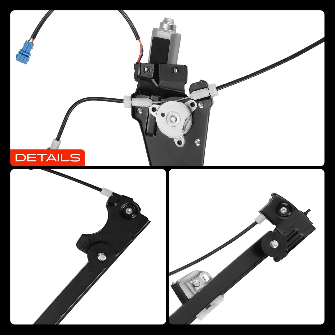 Frankberg Fensterheber Mit Motor Vorne Links Kompatibel mit Freelander L314 / LN SUV 1998-2006 LR006
