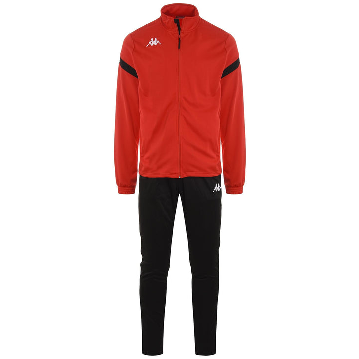 Kappa Unisex Dalcito Trainingsanzug S Rojo/Schwarz, S Rojo/Schwarz