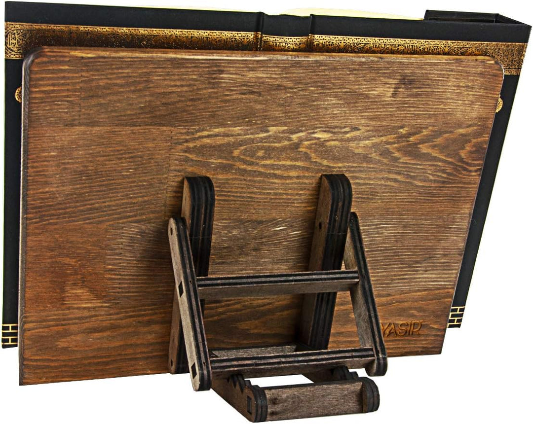 ihvan online, Buchhalter aus Holz, Vintage-Stil, tragbar, verstellbar, Kochbuchhalter, Tablette, Rez