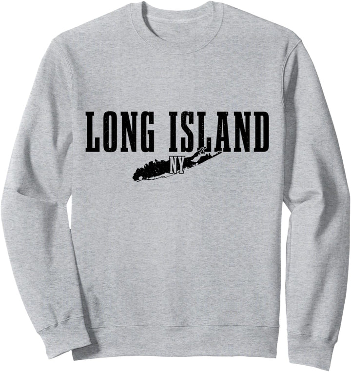 Long Island New York NY Vintage USA Amerika Souvenir Sweatshirt