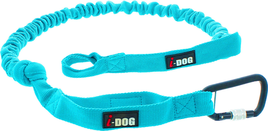 I-dog Schleppleine Opal, ALM – blau Schleppleine Opal, MEDIUM Dog, 190cm MEDIUM DOG 190, MEDIUM DOG
