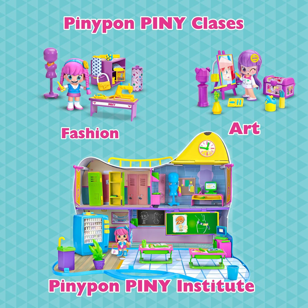 Pinypon - by PINY, Fashion-Klasse, Playset Szenario Modedesign und Accessoires wie die Serie PINY In